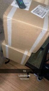 2 Big boxes of wholesale cannabis delivered via USPS to a wholesale client in Tennessee, in the United States of America.